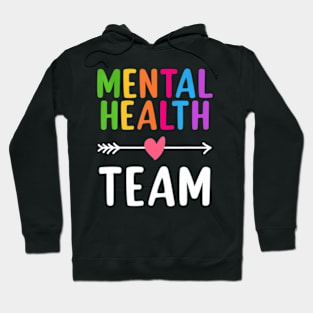 Mental Health Team Back To School Teacher Hoodie